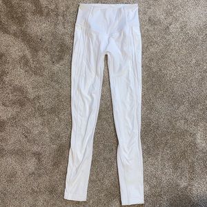 White Lululemon Leggings